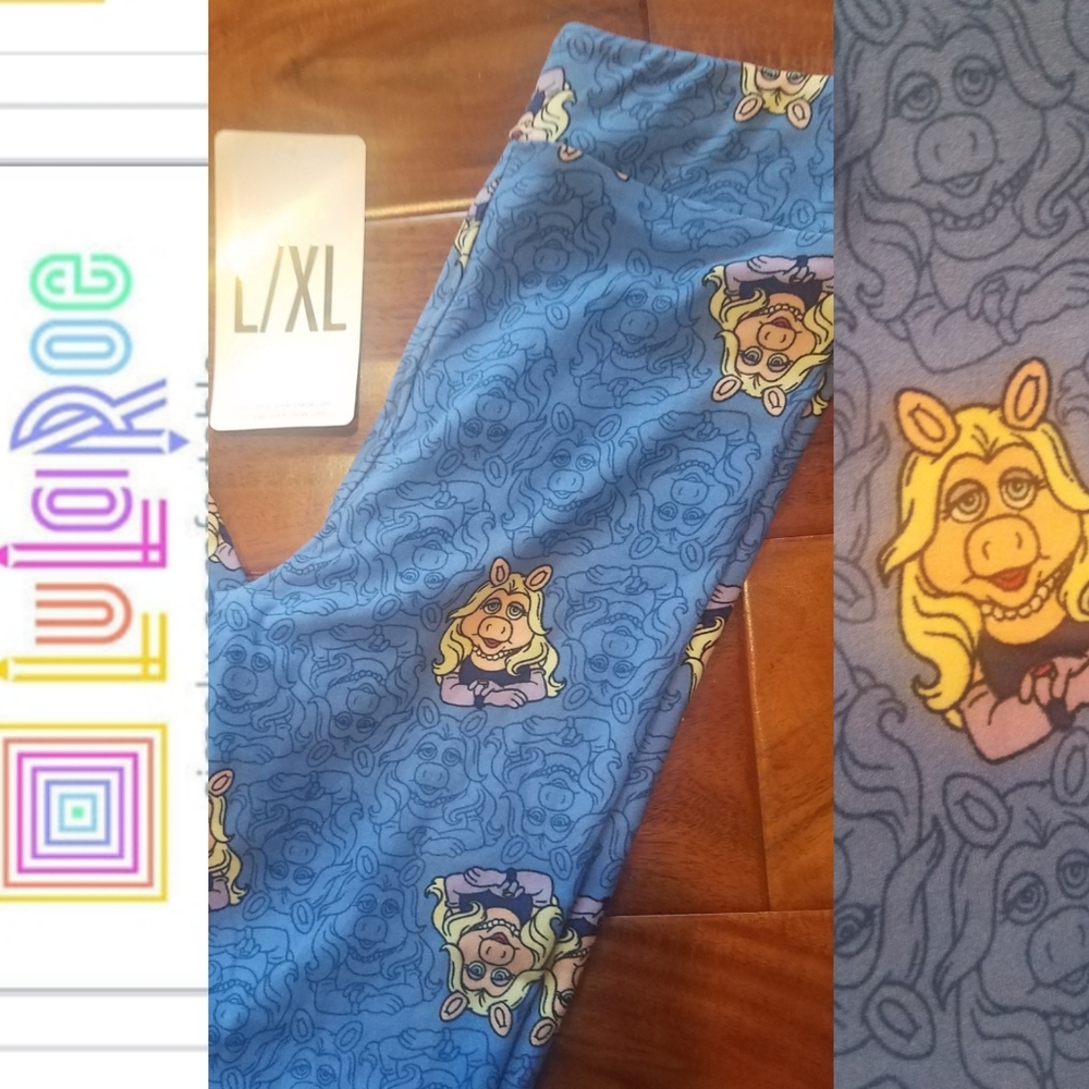 Miss Piggy Disney LuLaRoe sz L / XL NEW
